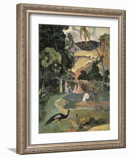 Matamoe-Paul Gauguin-Framed Giclee Print