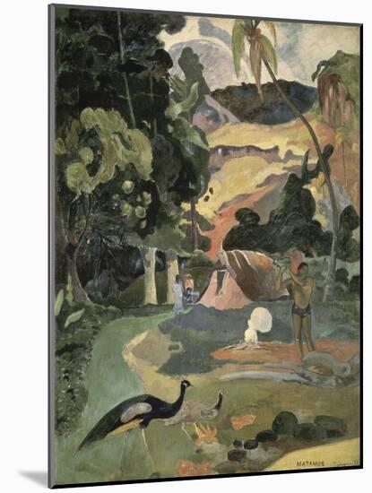 Matamoe-Paul Gauguin-Mounted Giclee Print