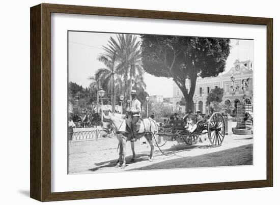 Matanzas Volanta, Large Wheeled Horse Drawn Tourist Coach-null-Framed Photo