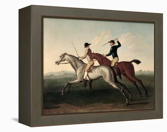 Match Between Bolton and Lamprey-James Seymour-Framed Premier Image Canvas