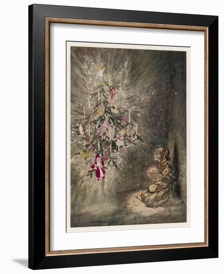 Match Girl-Arthur Rackham-Framed Art Print