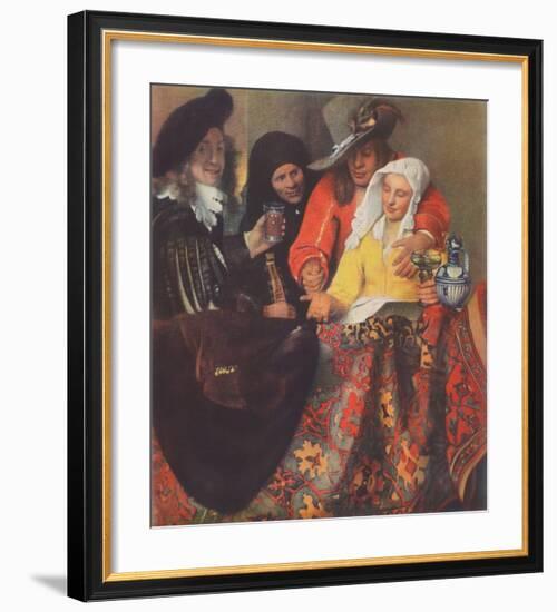 Match-Making-Johannes Vermeer-Framed Collectable Print