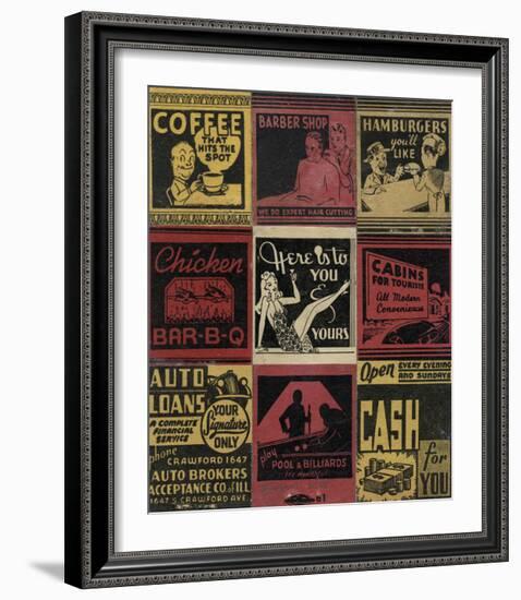 Matchbook - You & Yours-Andy Burgess-Framed Giclee Print