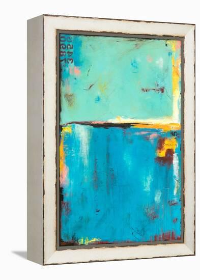 Matchbox Blue 55-Erin Ashley-Framed Stretched Canvas