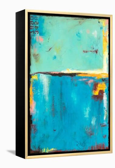 Matchbox Blue 55-Erin Ashley-Framed Stretched Canvas