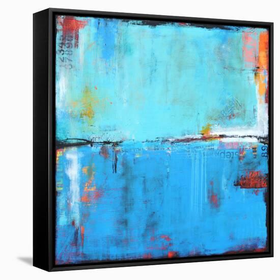 Matchbox Blues 5-Erin Ashley-Framed Stretched Canvas