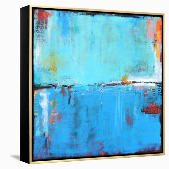 Matchbox Blues 5-Erin Ashley-Framed Stretched Canvas