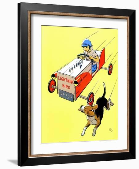 Matchbox Race - Jack and Jill, July 1958-IBJ-Framed Giclee Print