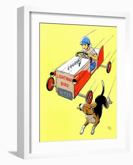 Matchbox Race - Jack and Jill, July 1958-IBJ-Framed Giclee Print