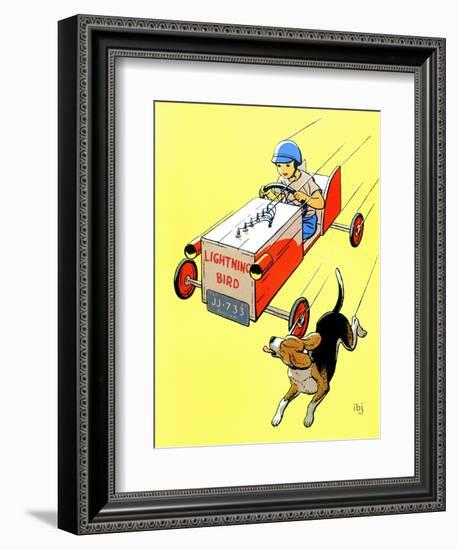 Matchbox Race - Jack and Jill, July 1958-IBJ-Framed Giclee Print