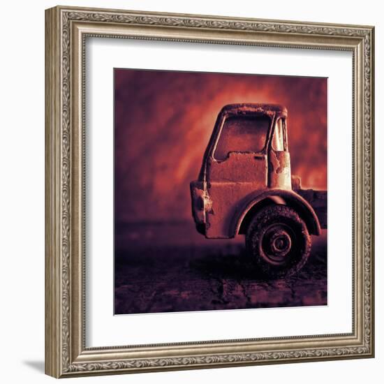 Matchbox Truck III-Jean-François Dupuis-Framed Art Print