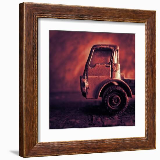 Matchbox Truck III-Jean-François Dupuis-Framed Art Print