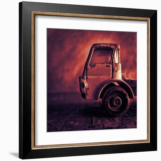 Matchbox Truck III-Jean-François Dupuis-Framed Art Print