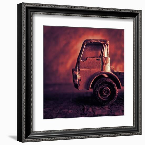 Matchbox Truck III-Jean-François Dupuis-Framed Art Print