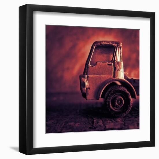 Matchbox Truck III-Jean-François Dupuis-Framed Art Print