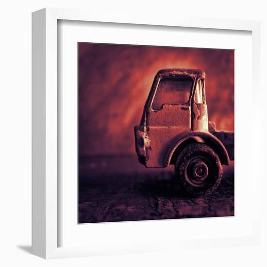 Matchbox Truck III-Jean-François Dupuis-Framed Art Print
