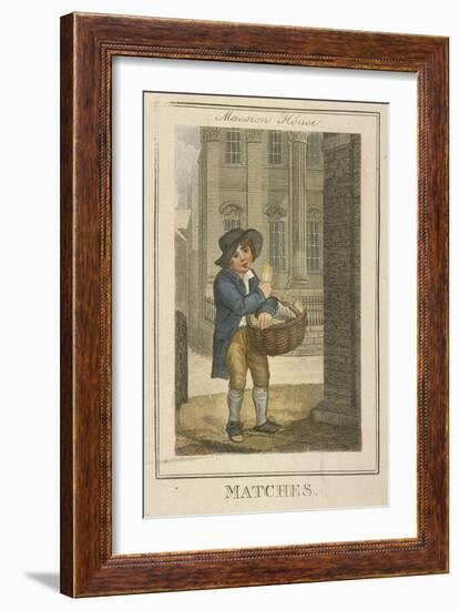 Matches, Cries of London, 1804-William Marshall Craig-Framed Giclee Print