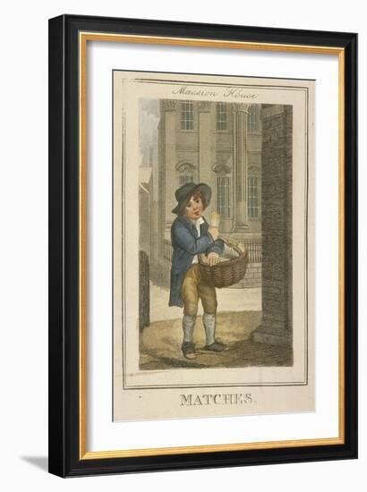 Matches, Cries of London, 1804-William Marshall Craig-Framed Giclee Print