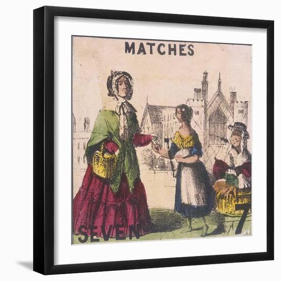 Matches, Cries of London, C1840-TH Jones-Framed Giclee Print