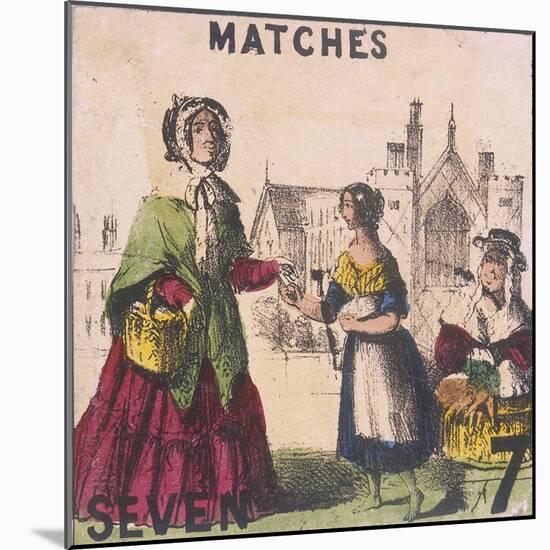 Matches, Cries of London, C1840-TH Jones-Mounted Giclee Print