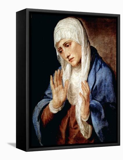 Mater Dolorosa, 1554-Titian (Tiziano Vecelli)-Framed Premier Image Canvas