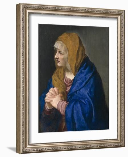 Mater Dolorosa, 1554-Titian (Tiziano Vecelli)-Framed Giclee Print