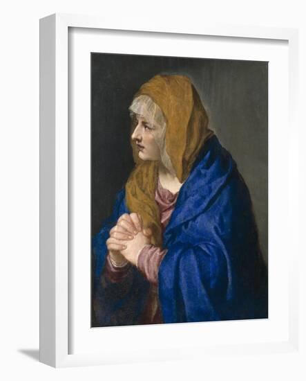 Mater Dolorosa, 1554-Titian (Tiziano Vecelli)-Framed Giclee Print