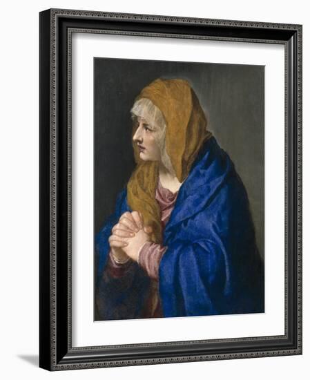 Mater Dolorosa, 1554-Titian (Tiziano Vecelli)-Framed Giclee Print