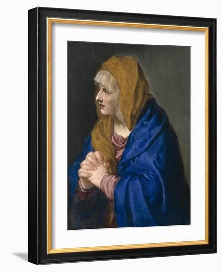 Mater Dolorosa, 1554-Titian (Tiziano Vecelli)-Framed Giclee Print