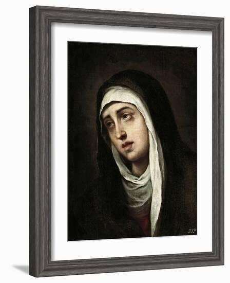 Mater Dolorosa, 1660-1670-Bartolome Esteban Murillo-Framed Giclee Print