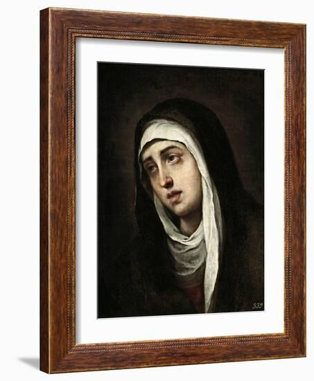 Mater Dolorosa, 1660-1670-Bartolome Esteban Murillo-Framed Giclee Print