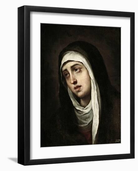 Mater Dolorosa, 1660-1670-Bartolome Esteban Murillo-Framed Giclee Print