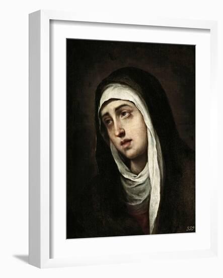 Mater Dolorosa, 1660-1670-Bartolome Esteban Murillo-Framed Giclee Print