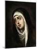 Mater Dolorosa, 1660-1670-Bartolome Esteban Murillo-Mounted Giclee Print