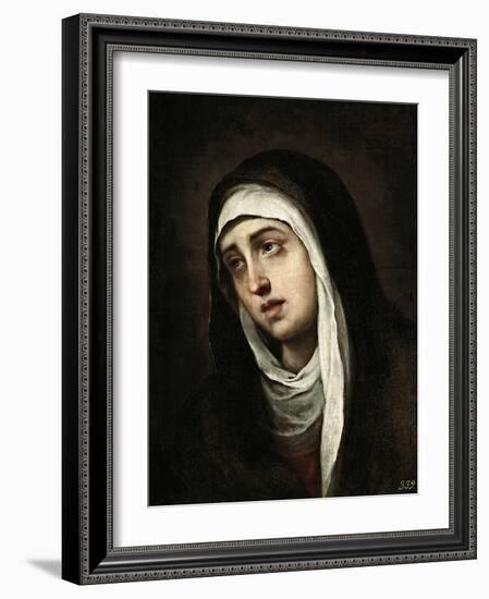 Mater Dolorosa, 1660-1670-Bartolome Esteban Murillo-Framed Giclee Print