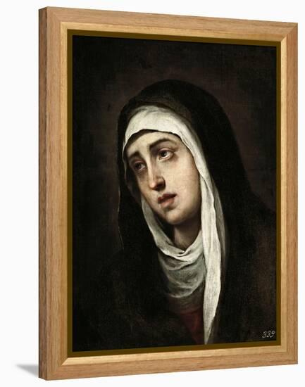 Mater Dolorosa, 1660-1670-Bartolome Esteban Murillo-Framed Premier Image Canvas