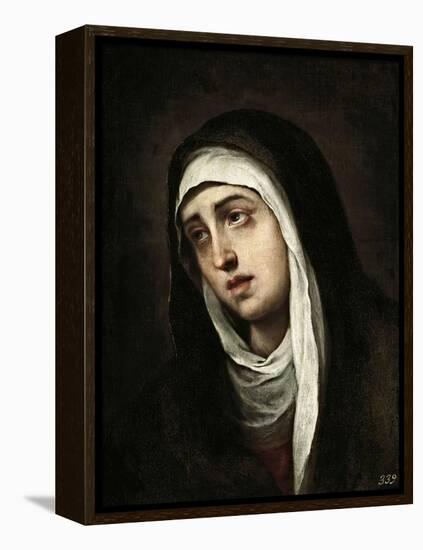 Mater Dolorosa, 1660-1670-Bartolome Esteban Murillo-Framed Premier Image Canvas