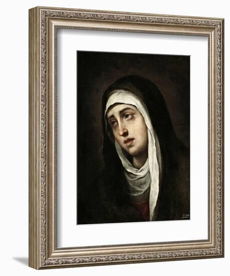 Mater Dolorosa, 1660-1670-Bartolome Esteban Murillo-Framed Giclee Print