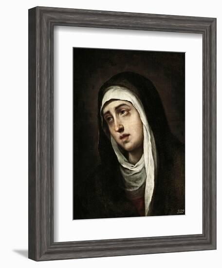 Mater Dolorosa, 1660-1670-Bartolome Esteban Murillo-Framed Giclee Print