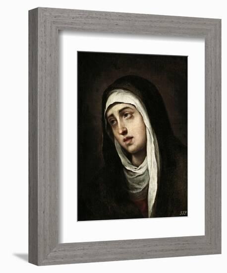 Mater Dolorosa, 1660-1670-Bartolome Esteban Murillo-Framed Giclee Print