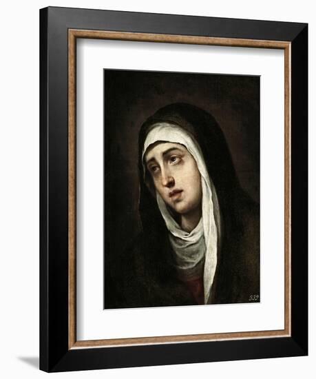 Mater Dolorosa, 1660-1670-Bartolome Esteban Murillo-Framed Giclee Print