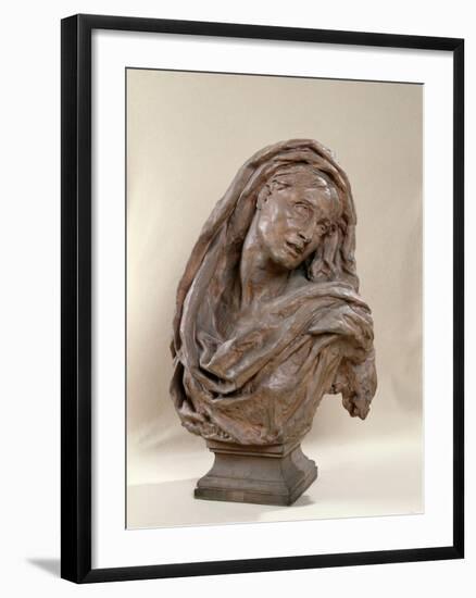 Mater Dolorosa, 1869-70-Jean-Baptiste Carpeaux-Framed Giclee Print