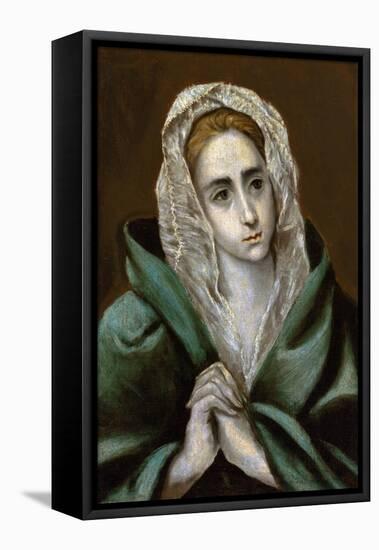 Mater Dolorosa, C.1587-90-El Greco-Framed Premier Image Canvas