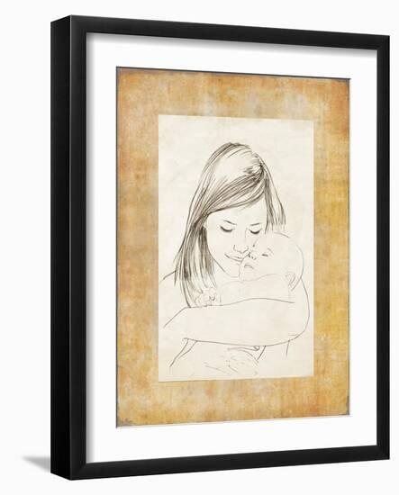 Mater II-Simon Roux-Framed Art Print