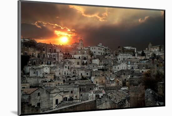 Matera Village Italy-Michele Stoduto-Mounted Photographic Print