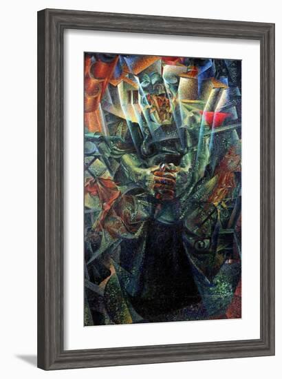 Materia, 1912-Umberto Boccioni-Framed Giclee Print