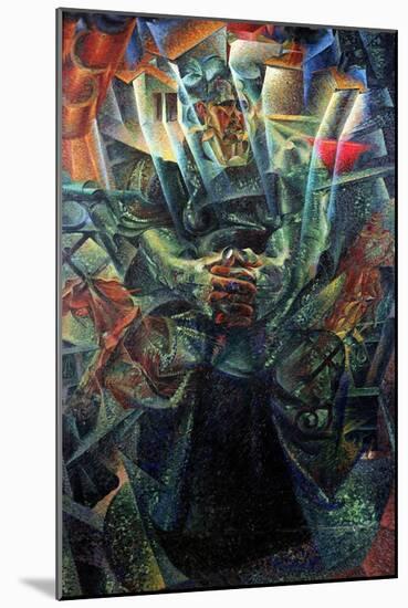 Materia, 1912-Umberto Boccioni-Mounted Giclee Print