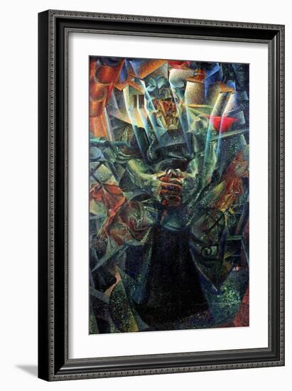 Materia, 1912-Umberto Boccioni-Framed Giclee Print