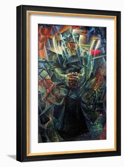 Materia, 1912-Umberto Boccioni-Framed Giclee Print