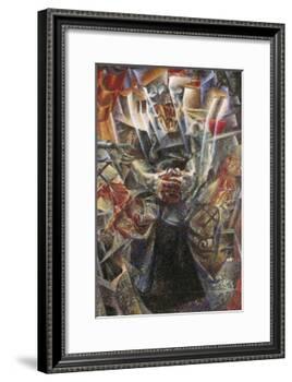 Materia-Umberto Boccioni-Framed Art Print